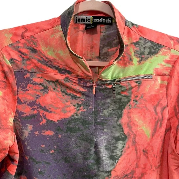 Jamie Sadock Designer Long Sleeve Athletic Too Size Small - Picture 6 of 8